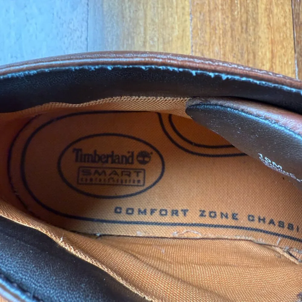 Timberland Sz 10 Tan/Brown Leather Chukka Boots